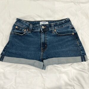 Women’s High Rise Denim Shorts- Size 6